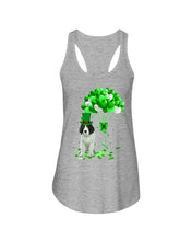 Load image into Gallery viewer, Landseer Newfie Patrick Balloons St. Patrick's Day Color Changing Mug Ladies Flowy Tank
