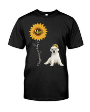 Load image into Gallery viewer, White Labrador Mimi Sunshine Dog Lovers St. Patrick's Day Printed Mug Guys Tee
