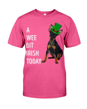 Load image into Gallery viewer, Manchester Terrier Irish Today St. Patrick's Day Printed Mug Guys Tee
