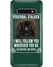 Load image into Gallery viewer, Black Pekingese Personal Stalker St. Patrick's Day Printed Mug Phone case
