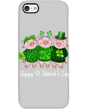 Load image into Gallery viewer, Pig Wear Plaid Shirt And Top Hat St Patrick's Day Gift Phone case
