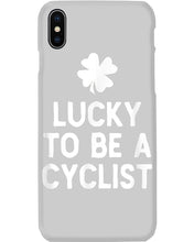 Load image into Gallery viewer, Lucky To Be A Biker Pilot Clover St Patrick's Day Gift Phone case
