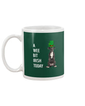 Load image into Gallery viewer, Great Dane Irish Today Green St. Patrick's Day Printed Mug Mug
