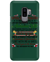 Load image into Gallery viewer, Perfect Gift For Husband Christmas Punch You In The Threat Phone case
