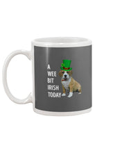 Load image into Gallery viewer, Beabull Irish Today Green St. Patrick's Day Printed Mug Mug
