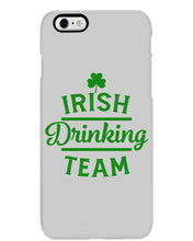 Load image into Gallery viewer, Irsih Drinking Team Green Shamrock St Patrick's Day Phone case
