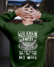 Load image into Gallery viewer, God Knew I Needed An Angel Gift For Husband Sweatshirt
