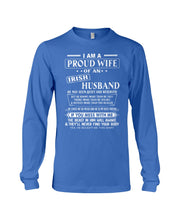 Load image into Gallery viewer, I Am A Proud Wife Of An Irish Husband Gift For Family Unisex Long Sleeve
