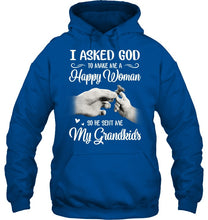 Load image into Gallery viewer, God Sent Me My Grandkids Gift For Grandma Hoodie
