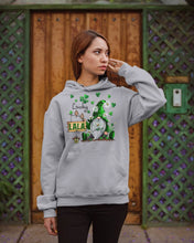 Load image into Gallery viewer, Leprechaun Gnome One Lucky Lala Clover St Patrick's Day Gift Hoodie
