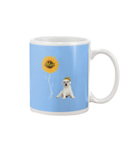 Load image into Gallery viewer, White Labrador Mimi Sunshine Dog Lovers St. Patrick's Day Printed Mug Mug
