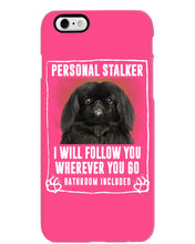 Load image into Gallery viewer, Black Pekingese Personal Stalker St. Patrick's Day Printed Mug Phone case
