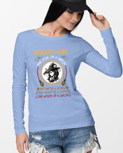 Load image into Gallery viewer, Birthday Gift For August Girl The Soul Of A Witch Unisex Long Sleeve
