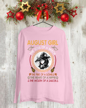 Load image into Gallery viewer, Birthday Gift For August Girl The Soul Of A Witch Unisex Long Sleeve
