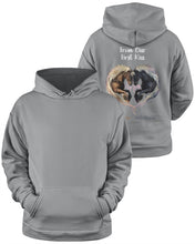 Load image into Gallery viewer, Horses From Our First Kiss Custom Name Gift For Girlfriend Hoodie

