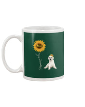Load image into Gallery viewer, White Labrador Mimi Sunshine Dog Lovers St. Patrick's Day Printed Mug Mug
