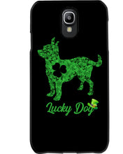 Load image into Gallery viewer, Green Chihuahua Lucky Day St Patrick's Day Gift For Dog Lovers Phone case
