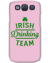 Load image into Gallery viewer, Irsih Drinking Team Green Shamrock St Patrick's Day Phone case
