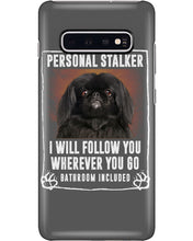 Load image into Gallery viewer, Black Pekingese Personal Stalker St. Patrick's Day Printed Mug Phone case
