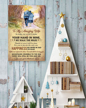 Load image into Gallery viewer, Autumn Season Gift For Wife Mountains Crumble To The Sea Vertical Poster

