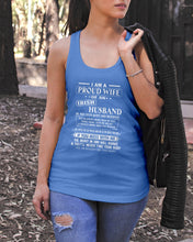 Load image into Gallery viewer, I Am A Proud Wife Of An Irish Husband Gift For Family Ladies Flowy Tank
