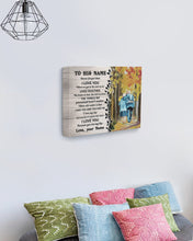 Load image into Gallery viewer, You Are My Life Autumn Footpath Custom Name Gift For Husband Matte Canvas
