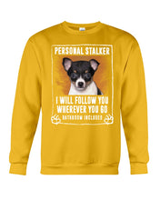 Load image into Gallery viewer, Toy Fox Terrier Will Follow You St. Patrick's Day Printed Mug Sweatshirt
