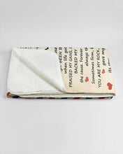 Load image into Gallery viewer, Daughter Gift For Mom Held Me Close When Times're Tough Sherpa Blanket
