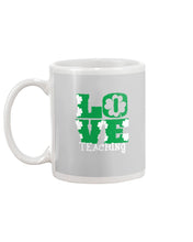 Load image into Gallery viewer, Teaching Love Clover St Patrick's Day Gift Mug
