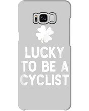 Load image into Gallery viewer, Lucky To Be A Biker Pilot Clover St Patrick's Day Gift Phone case

