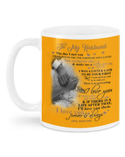 Load image into Gallery viewer, Wedding Rings The Day I Met You Gift For Husband Mug
