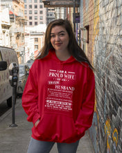 Load image into Gallery viewer, I Am A Proud Wife Of An Irish Husband Gift For Family Hoodie
