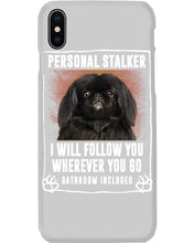 Load image into Gallery viewer, Black Pekingese Personal Stalker St. Patrick's Day Printed Mug Phone case
