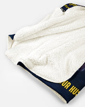 Load image into Gallery viewer, I'm Not Perfect Black And White Wolves Gift For Wife Sherpa Blanket
