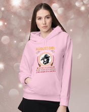 Load image into Gallery viewer, Birthday Gift For August Girl The Soul Of A Witch Hoodie
