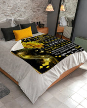 Load image into Gallery viewer, Sunflower Always Be With You Gift For Granddaughter Sherpa Blanket
