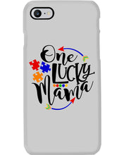 Load image into Gallery viewer, Autism One Lucky Mama Meaningful Gift For Autism Mom Phone case
