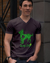 Load image into Gallery viewer, Green Chihuahua Lucky Day St Patrick's Day Gift For Dog Lovers Guys V-Neck
