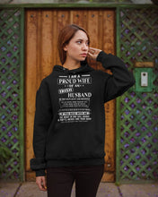 Load image into Gallery viewer, I Am A Proud Wife Of An Irish Husband Gift For Family Hoodie
