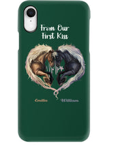 Load image into Gallery viewer, Horses From Our First Kiss Custom Name Gift For Girlfriend Phone case
