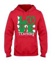 Load image into Gallery viewer, Teaching Love Clover St Patrick's Day Gift Hoodie
