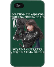 Load image into Gallery viewer, Nacido En Agosto Tome Una Pruera De Ad Birthday Gift Phone case
