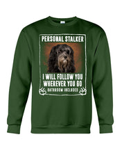 Load image into Gallery viewer, Lowchen Will Follow You St. Patrick's Day Printed Mug Sweatshirt
