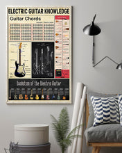 Load image into Gallery viewer, Something You Should Know About Electric Guitar Knowledge Vertical Poster
