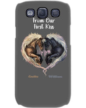 Load image into Gallery viewer, Horses From Our First Kiss Custom Name Gift For Girlfriend Phone case
