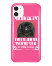 Load image into Gallery viewer, Black Pekingese Personal Stalker St. Patrick's Day Printed Mug Phone case
