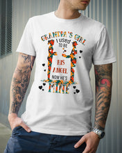 Load image into Gallery viewer, Gift For Autism Angel Grandma I Used To Be His Angel Now He's Mine Guys Tee
