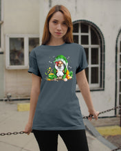 Load image into Gallery viewer, Gnome Pot Of Gold Shamrock St. Patrick's Day Printed Mug Guys Tee
