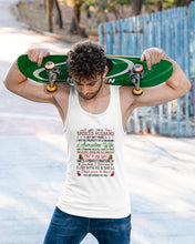Load image into Gallery viewer, Perfect Gift For Husband Christmas Punch You In The Threat Unisex Tank Top
