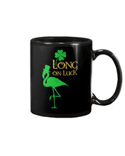 Load image into Gallery viewer, Flamingo Long On Luck Green St. Patrick's Day Printed Mug Mug
